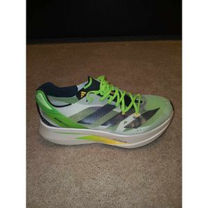 Adidas-Adizero PrimeX- Beam Yellow/Core Black/Linen Green-Size 9.5M/10.5W GV7074